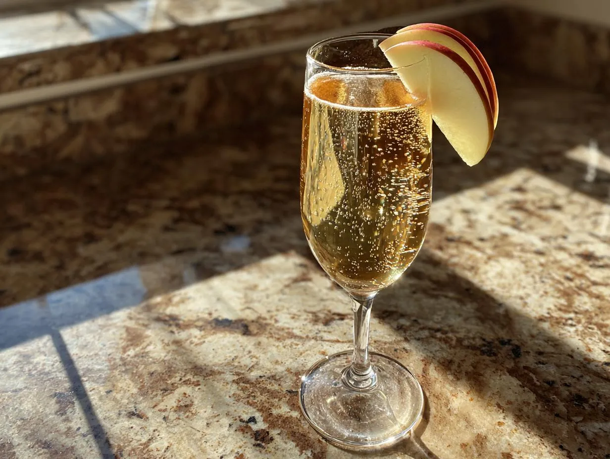 Hard Apple Cider Mimosas (Fall Brunch) - HIDDEN RECIPE