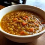 Hearty Lentil Soup (Vegetarian Option) - HIDDEN RECIPE