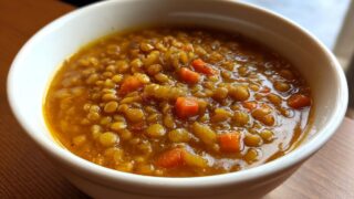 Hearty Lentil Soup (Vegetarian Option) - HIDDEN RECIPE