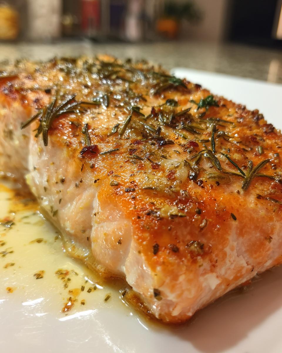 Herb Roasted Salmon - detail 1