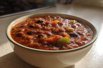 Homemade Vegetarian Chili