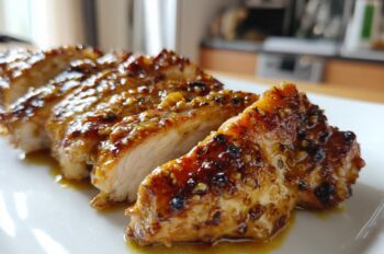 Honey Mustard Baked Chicken (or tofu)