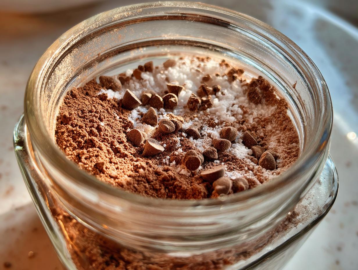 Hot Chocolate Mix (Homemade Gift) - HIDDEN RECIPE