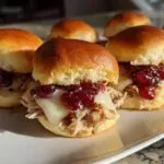 Leftover Turkey Cranberry Sliders (Quick Post-Thanksgiving Meal) - HIDDEN RECIPE