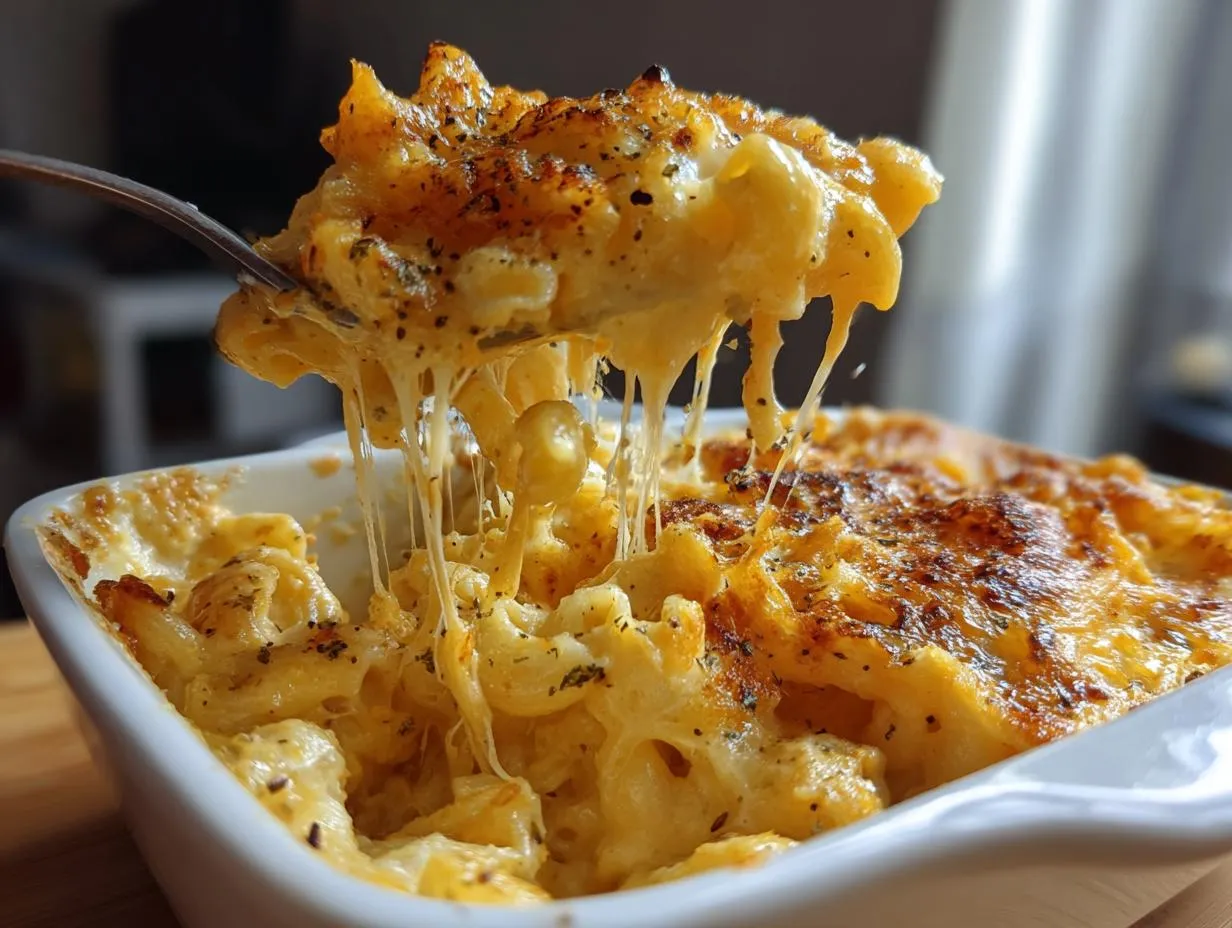 Mac and Cheese (Baked, Creamy) - HIDDEN RECIPE
