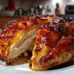 Maple Glazed Roast Chicken (or tofu)