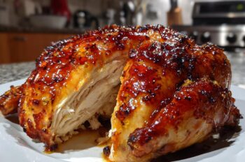 Maple Glazed Roast Chicken (or tofu)