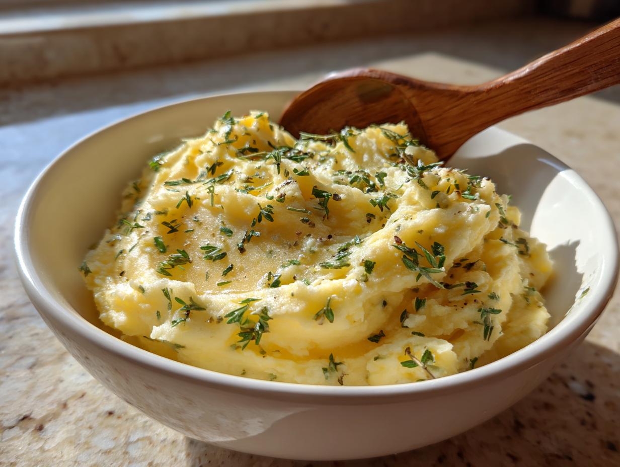 Mashed Potatoes (Garlic Herb) - HIDDEN RECIPE