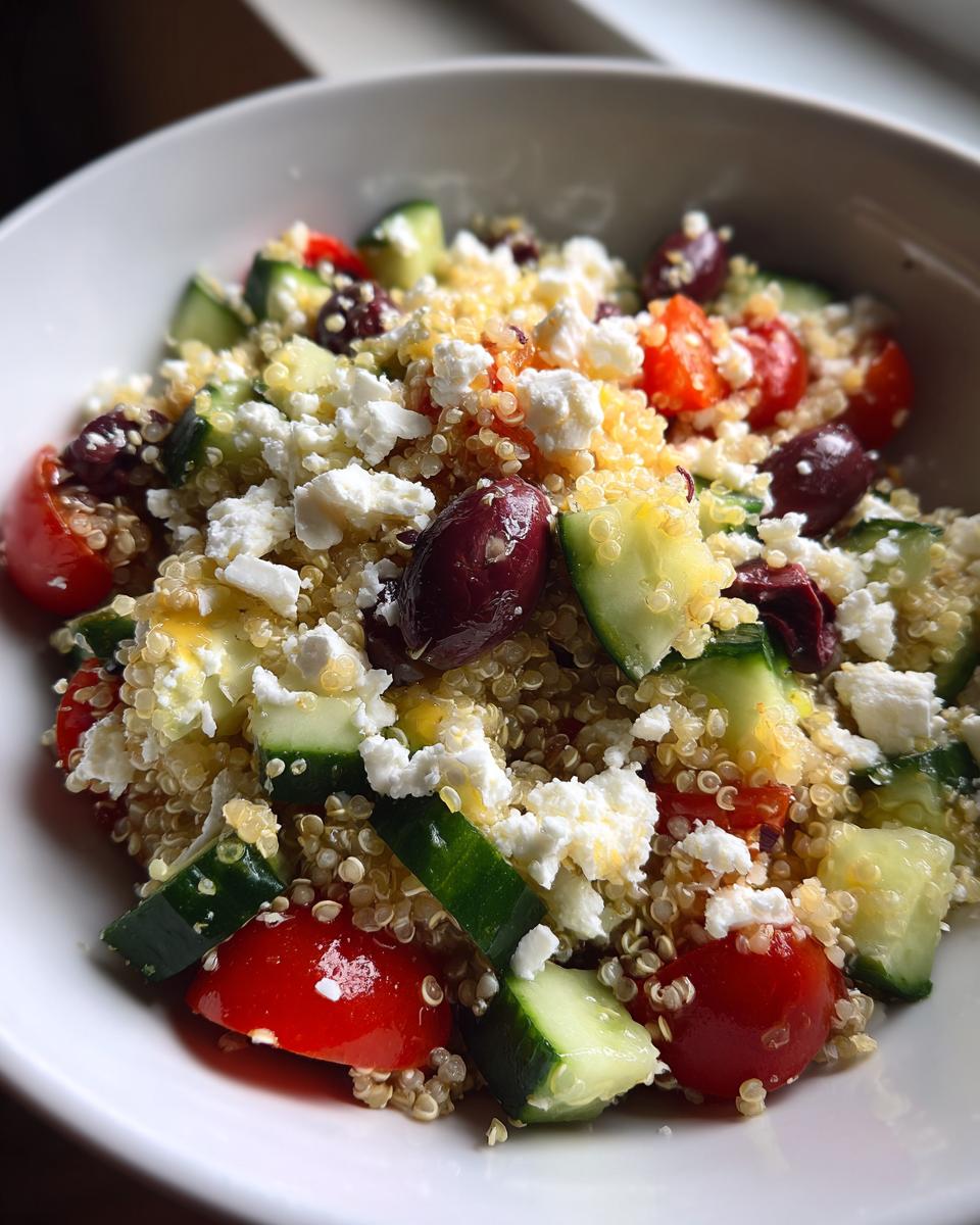 Mediterranean Quinoa Bowl - detail 1