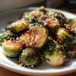 Miso Roasted Brussels Sprouts