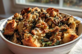 Mushroom, Kale & Walnut Stuffing