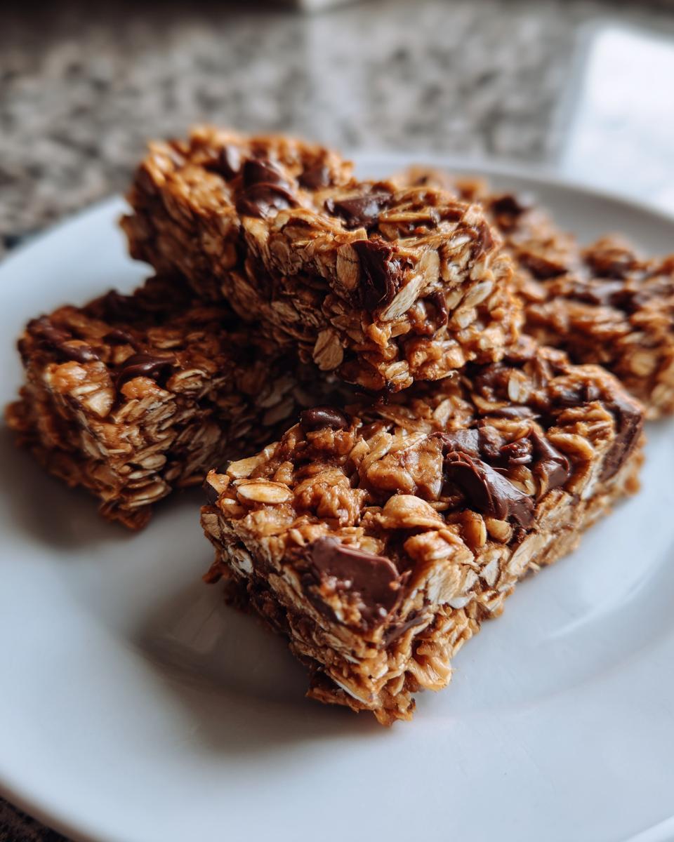 No-Bake Oat Bars - detail 1