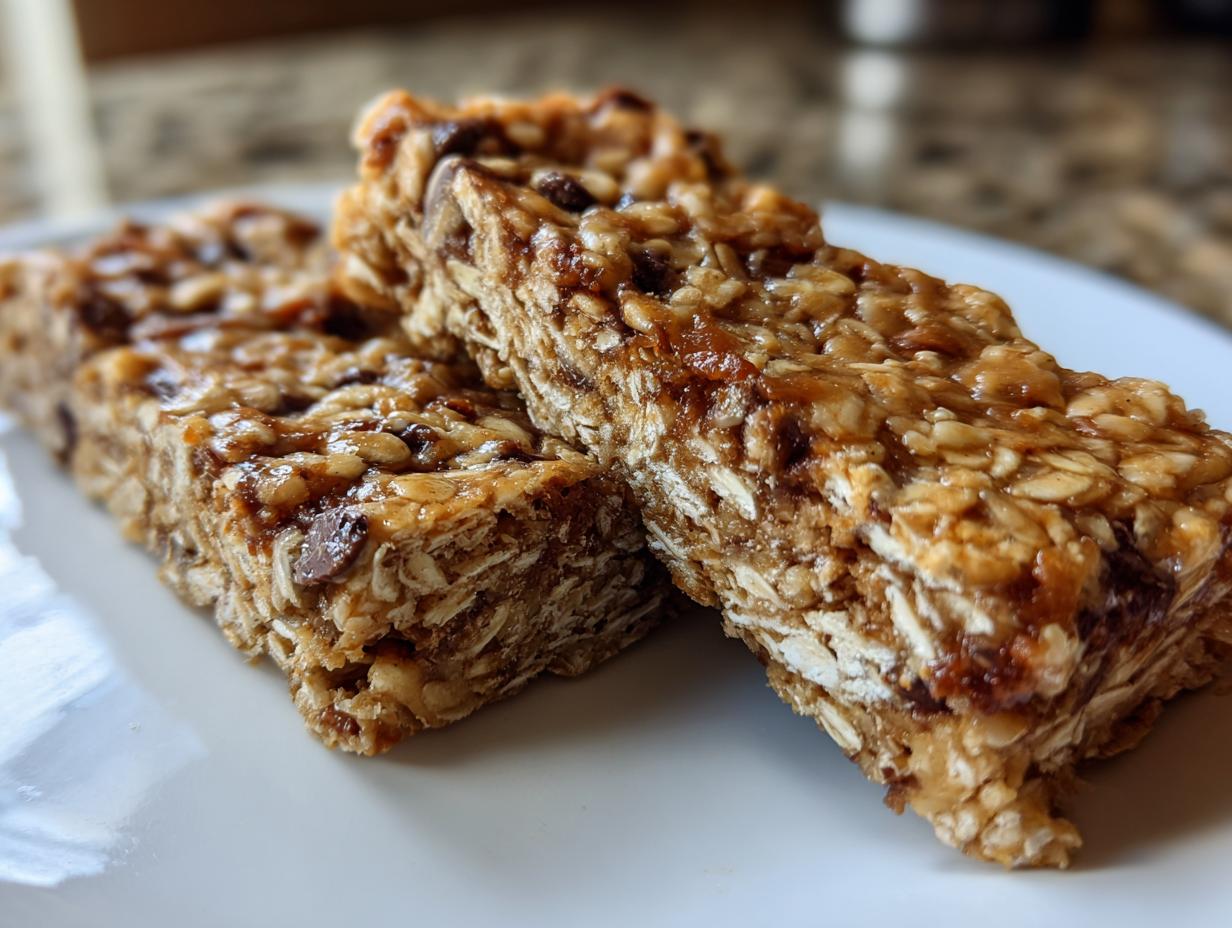 No-Bake Oat Bars