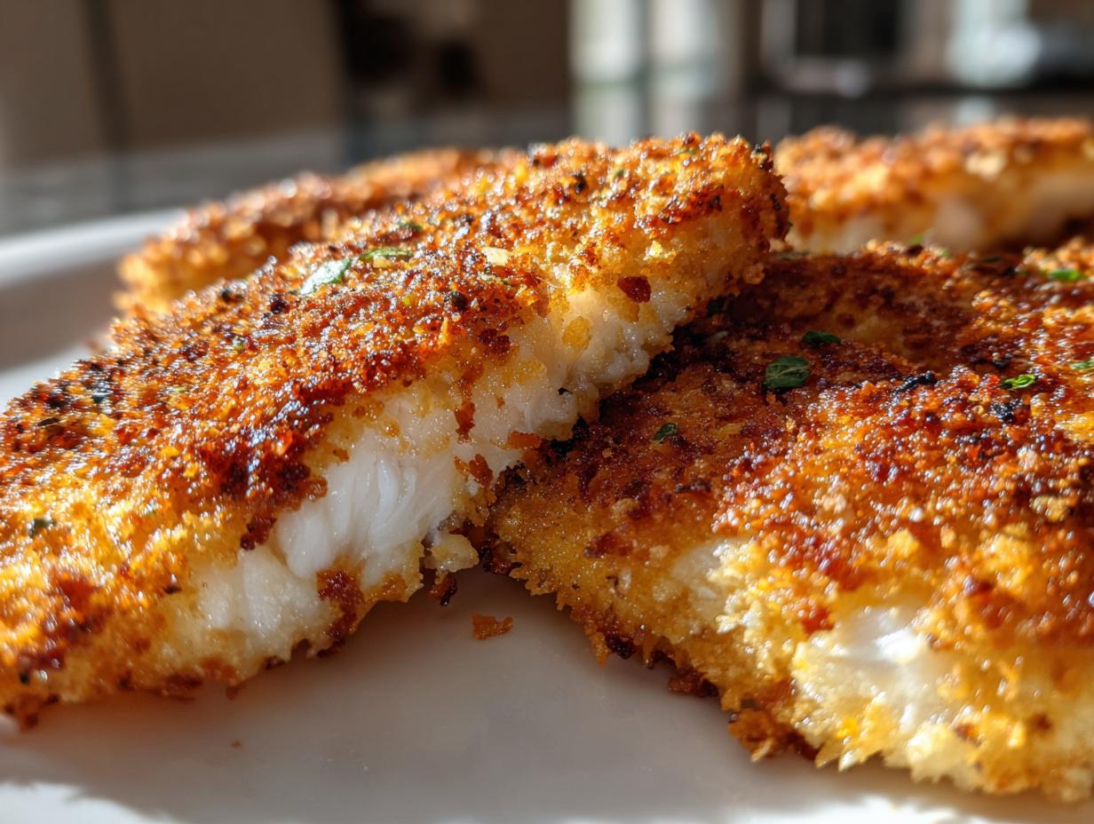 Parmesan Crusted Tilapia