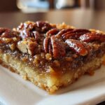 Pecan Pie Bars (no alcohol)