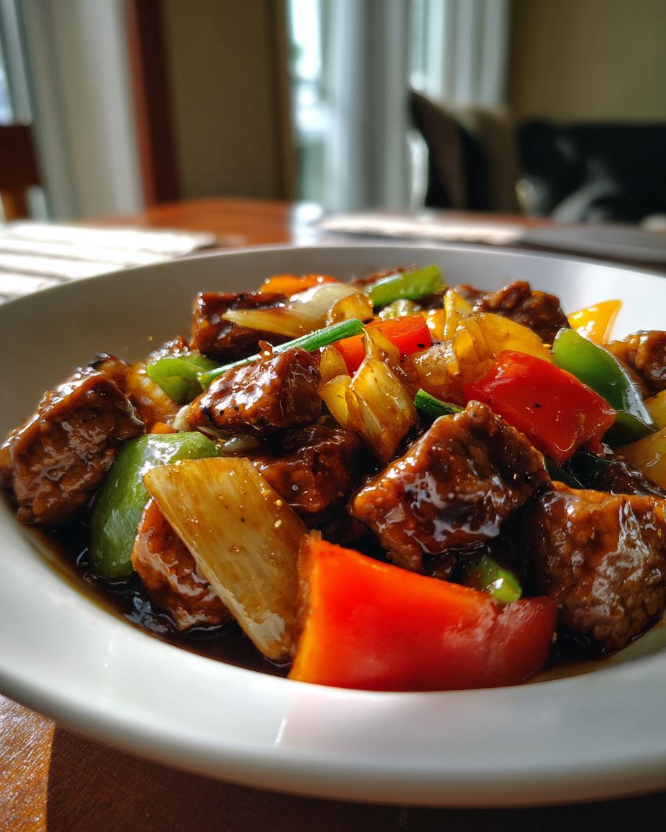 Pepper Steak Stir-Fry (beef or tofu)m - detail 1