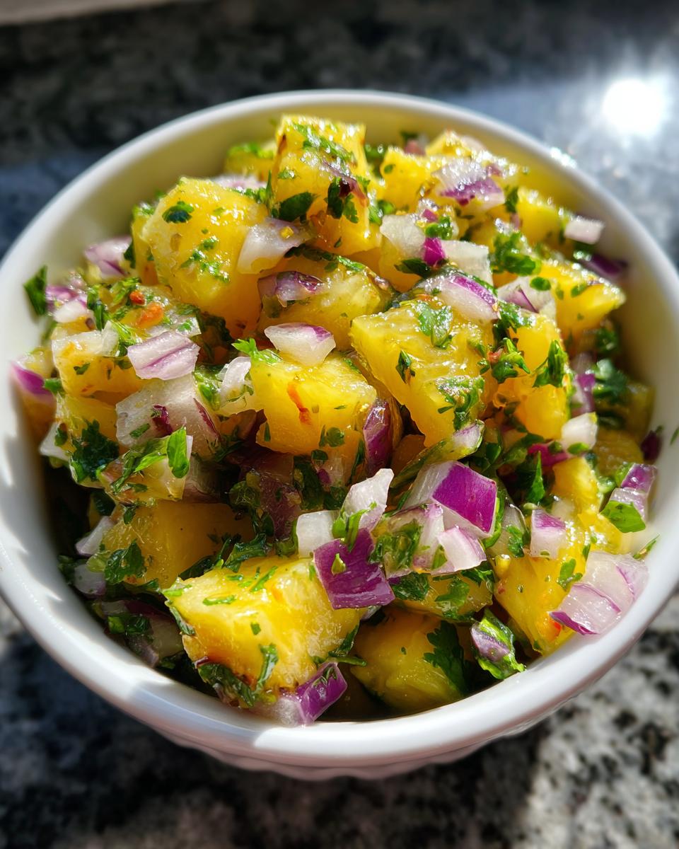 Pineapple Salsa - detail 1