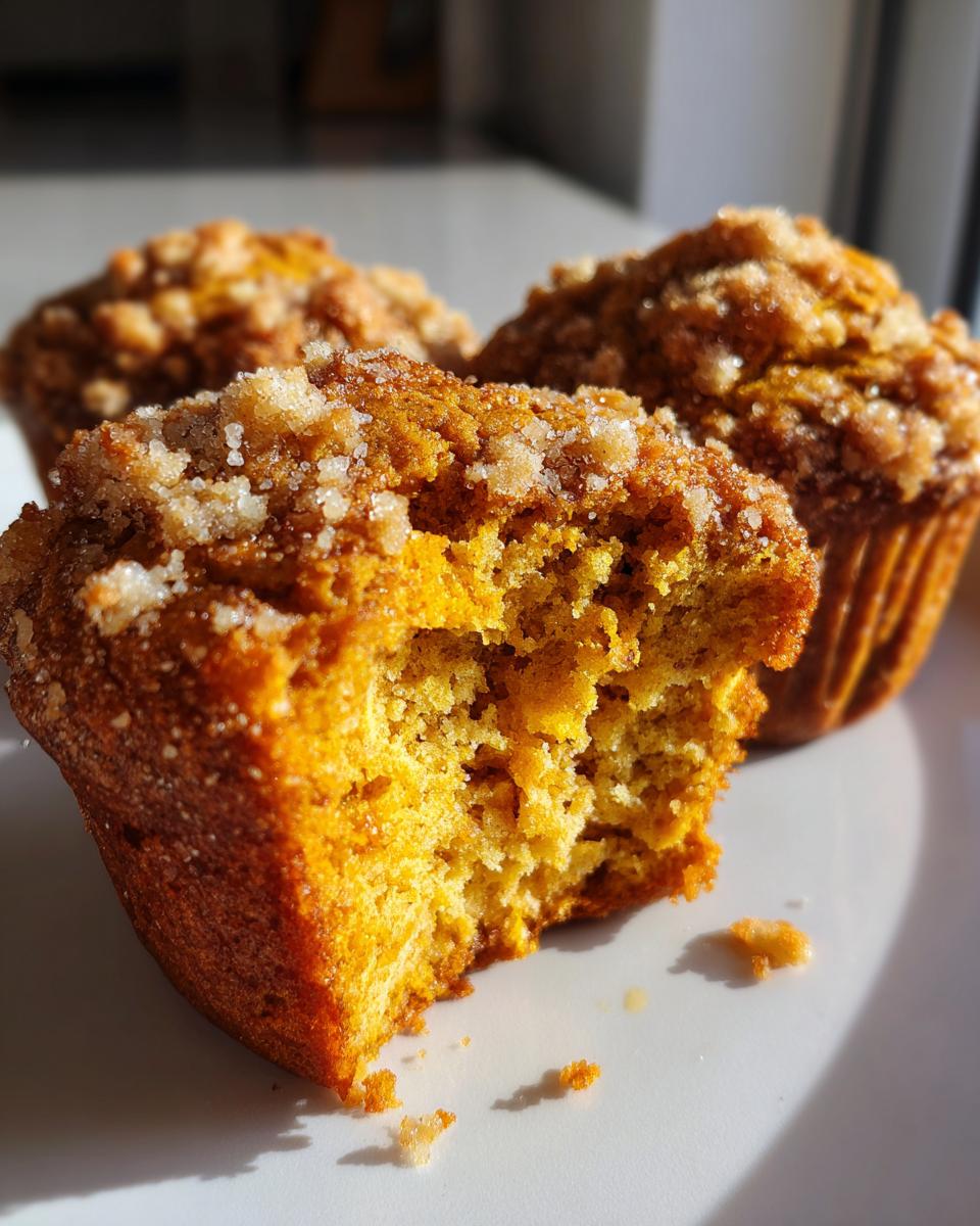 Pumpkin Muffins with Streusel Topping - HIDDEN RECIPE - detail 1