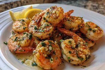 Sautéed Garlic Lemon Shrimp