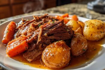 Slow Cooker Pot Roast - HIDDEN RECIPE