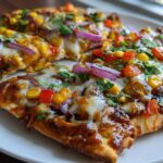 Summer Vegetarian BBQ Flatbreads