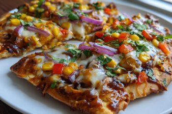 Summer Vegetarian BBQ Flatbreads