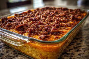 Sweet Potato Casserole (vegan or classic)