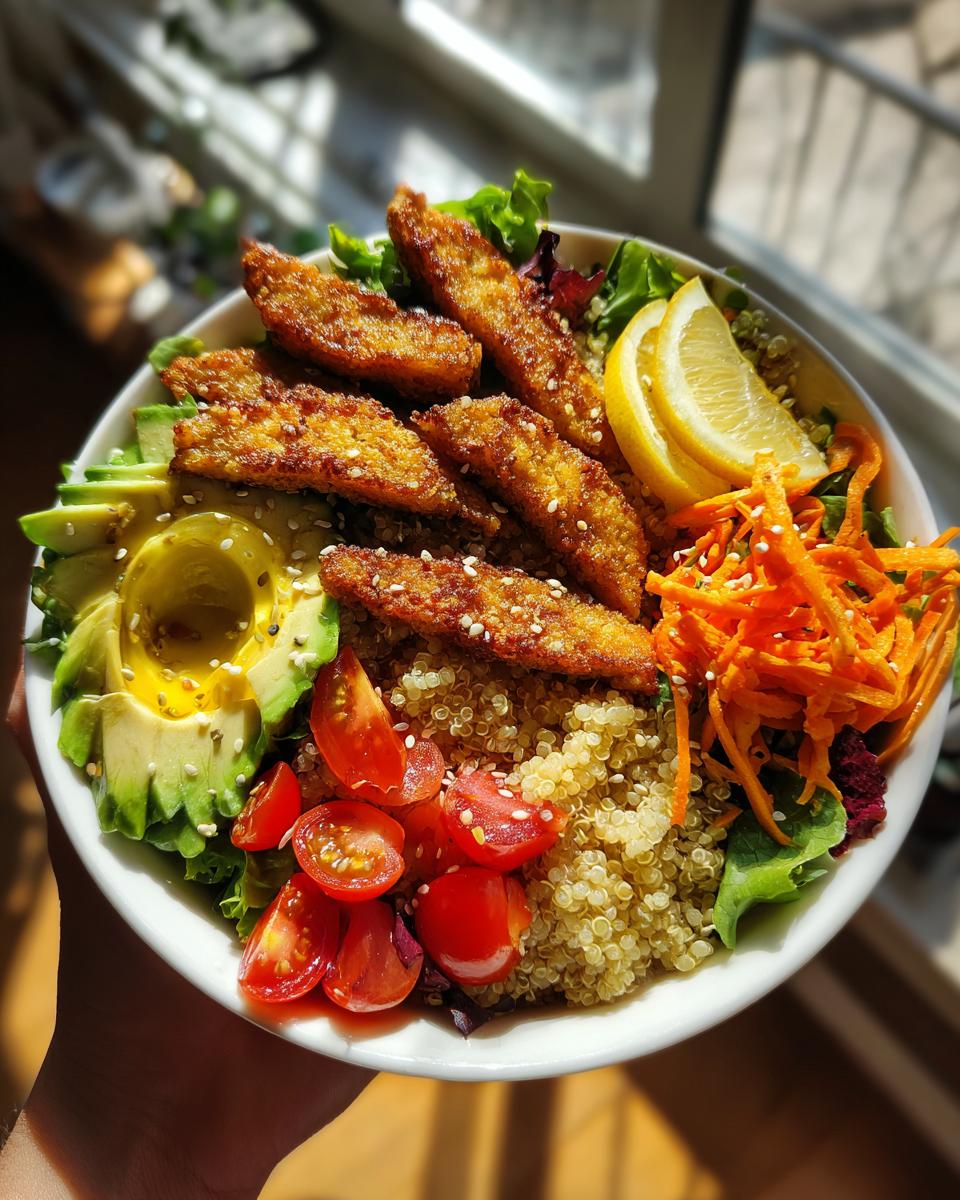 Tempeh & Quinoa Power Bowl - detail 1