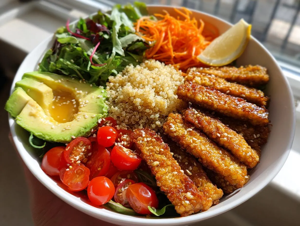 Tempeh & Quinoa Power Bowl