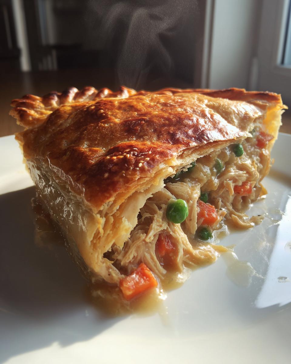 Turkey Pot Pie (Leftovers) - HIDDEN RECIPE