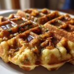 Turkey & Stuffing Waffles (Leftovers) - HIDDEN RECIPE