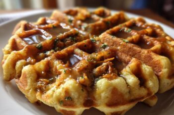 Turkey & Stuffing Waffles (Leftovers) - HIDDEN RECIPE