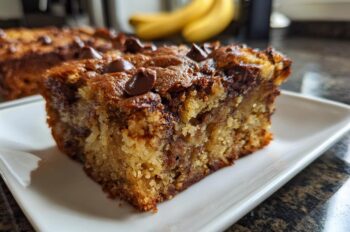 Vegan Banana Bread Blondies
