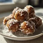 Vegan Gingerbread Energy Bites