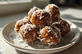 Vegan Gingerbread Energy Bites