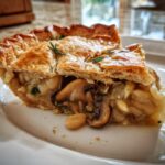 Vegan Mushroom & White Bean Pot Pie