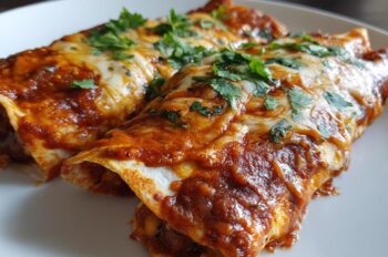 Veggie Black Bean Enchiladas