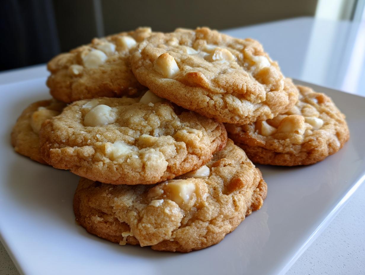 White Chocolate Macadamia Nut Cookies