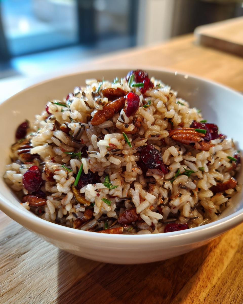 Wild Rice and Cranberry Pilaf - detail 1
