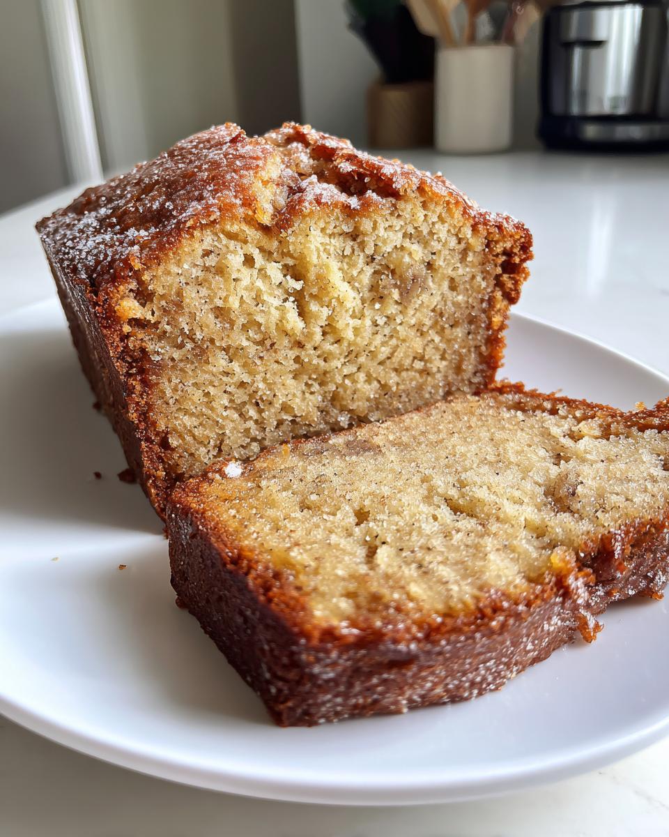 Yogurt Banana Bread - detail 1