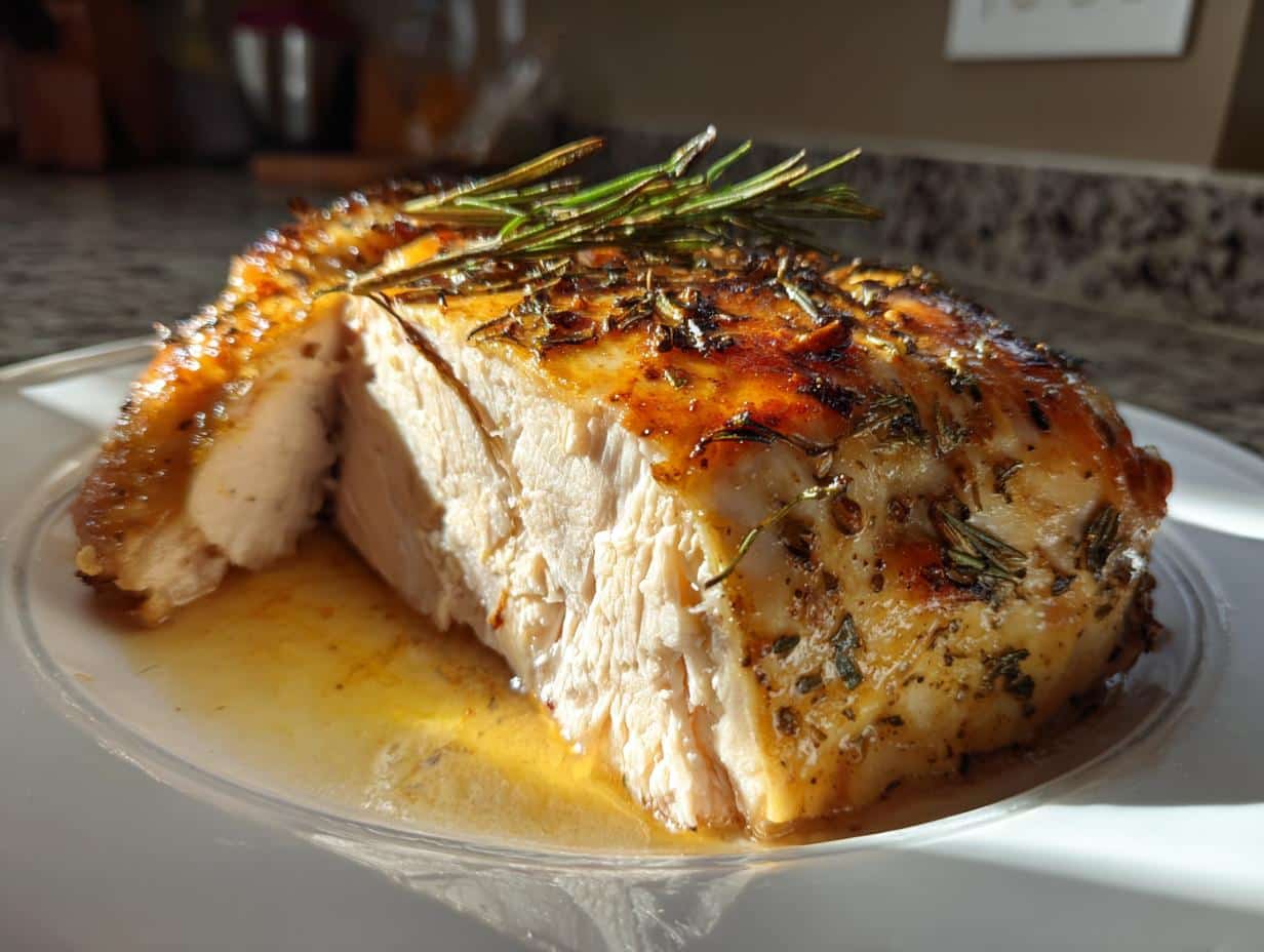Herb roasted chicken breast