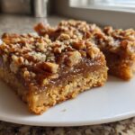 Maple pecan bars vegan
