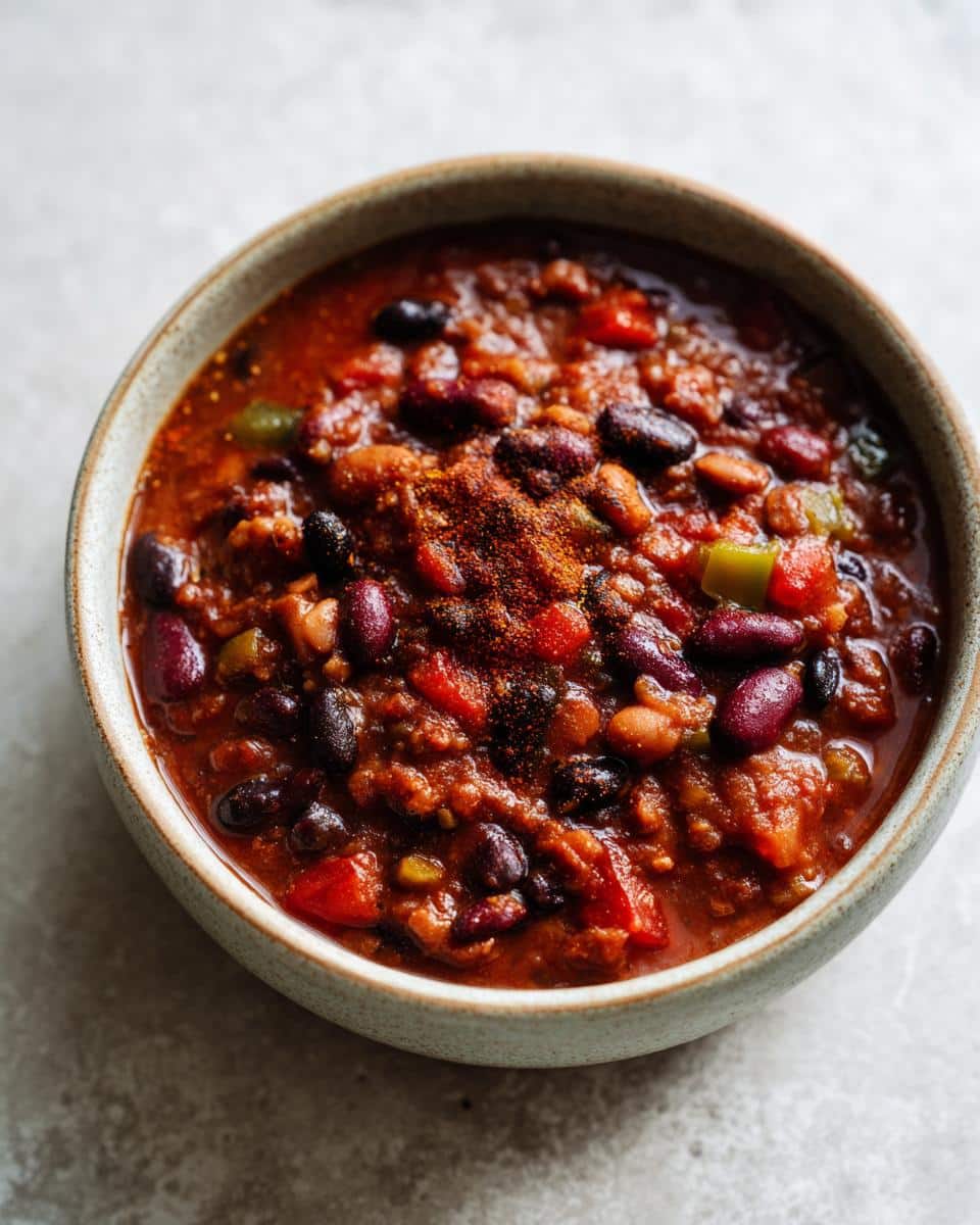 Three bean chili easy - detail 1