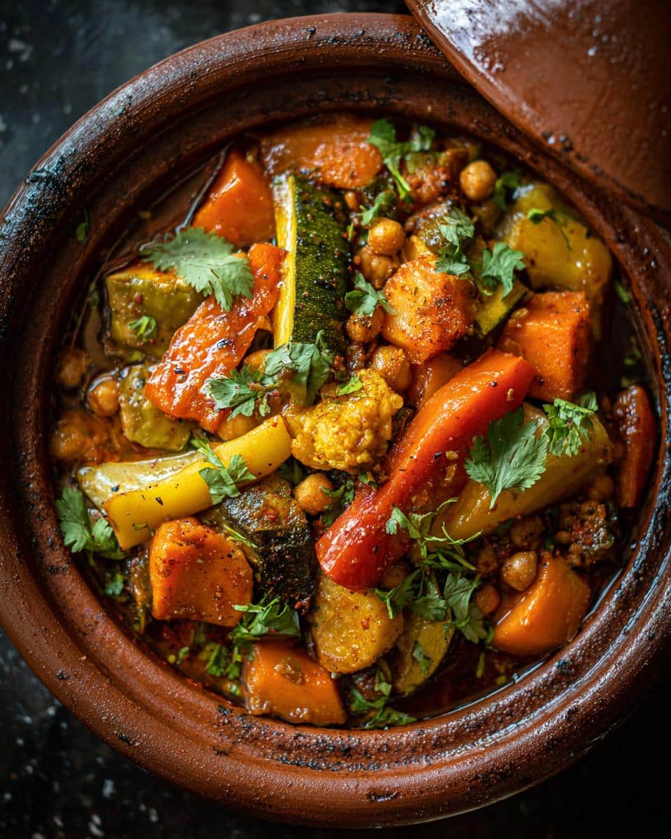 Vegetable tagine Moroccan - detail 1