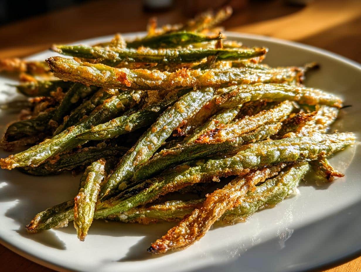 Air Fryer Crispy Green Beans