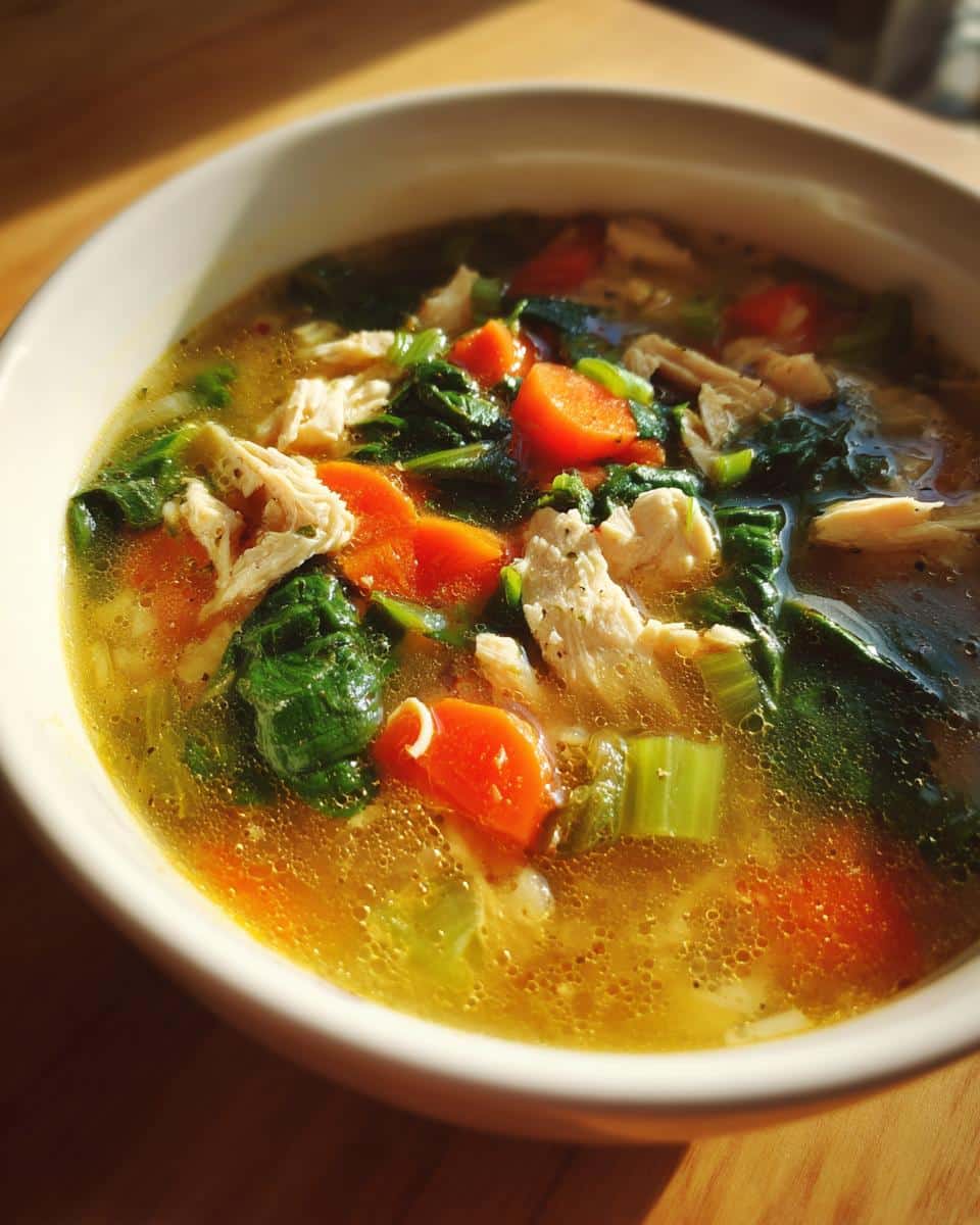 Chicken Vegetable Soup - detail 1