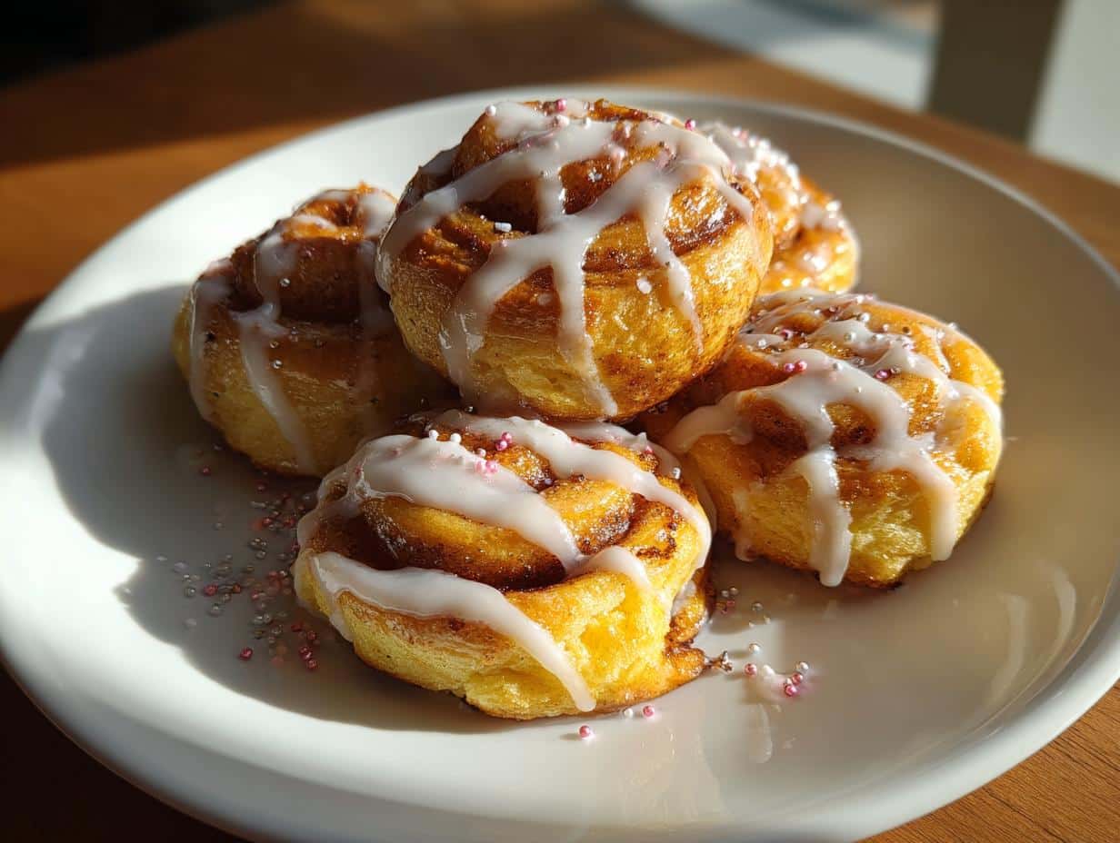 Galentine's Cinnamon Roll Bites