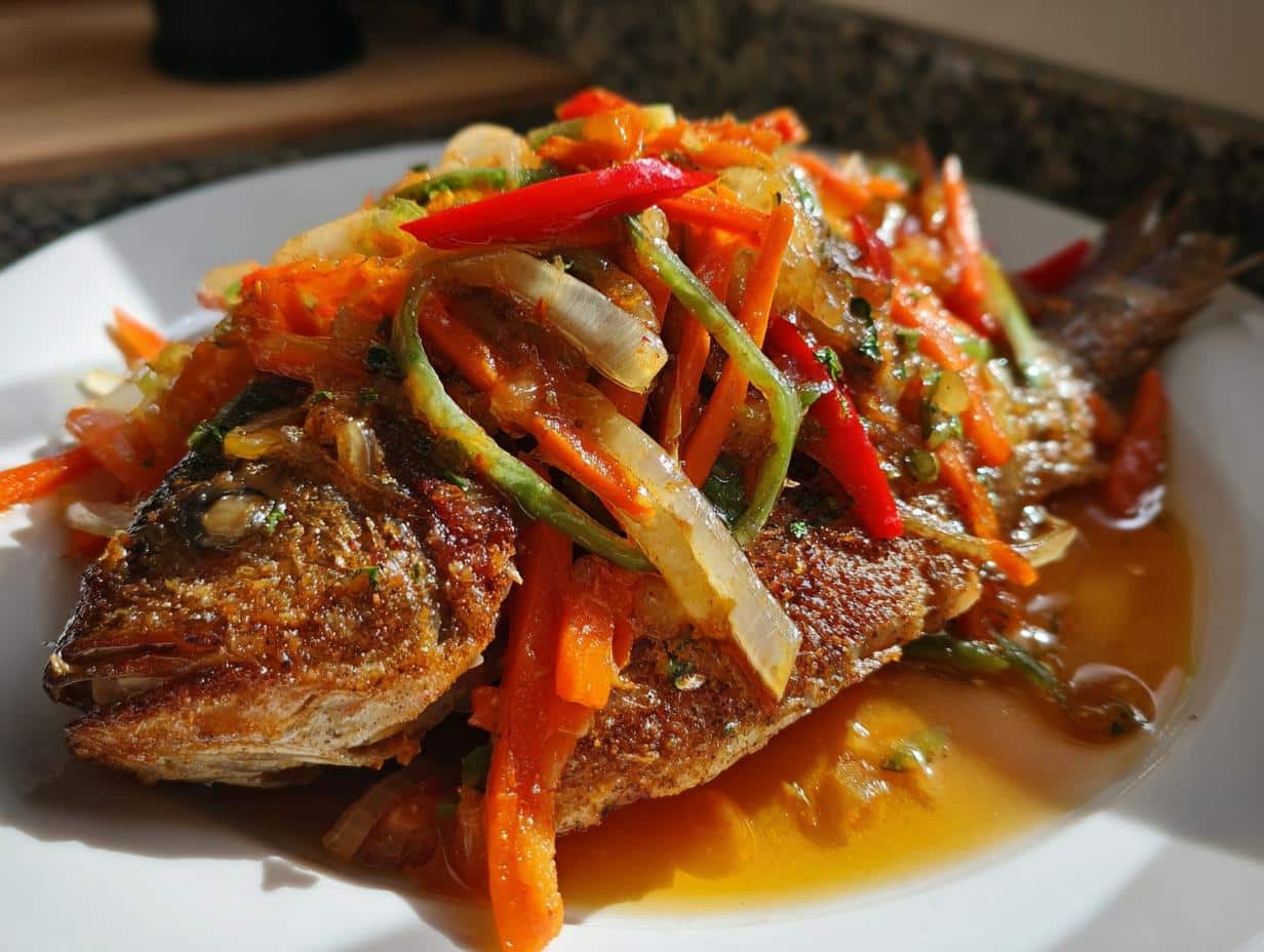 Jamaican Escovitch Fish