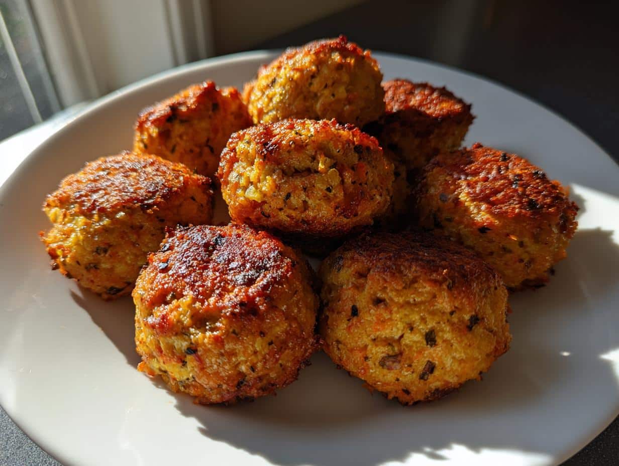 Jamaican Ital Vegan Meatballs