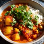 Potato Chickpea Tikka Masala